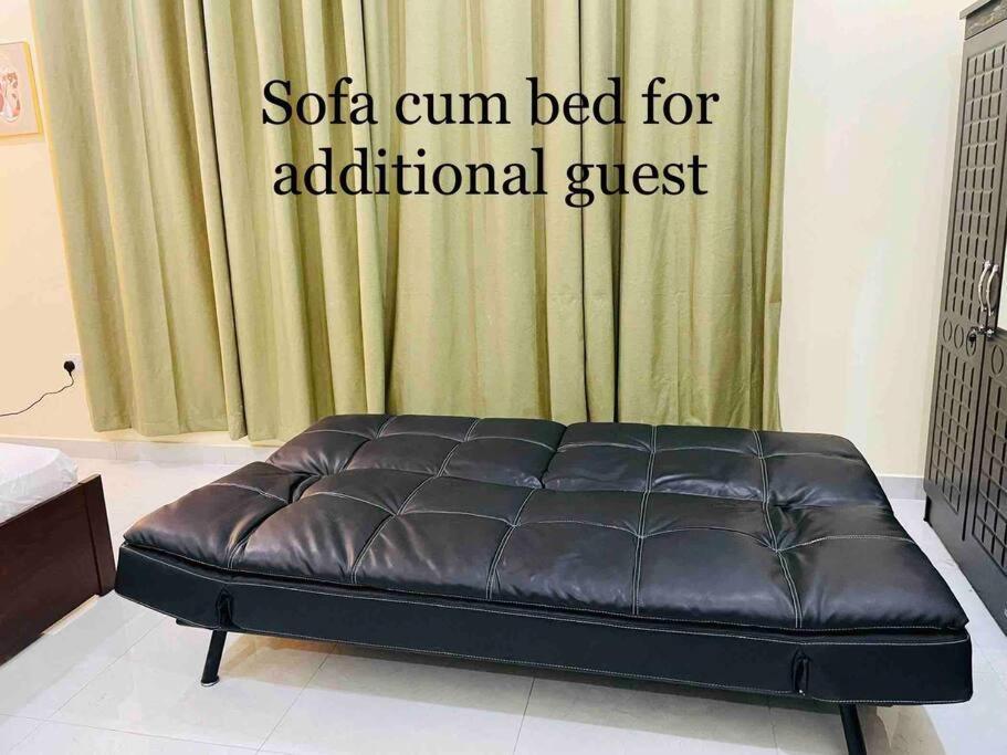 Luxury Private Studio Apartment Close To Airport Abu Dhabi Buitenkant foto